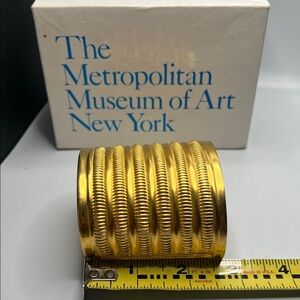 The Metropolitan Gold Cuff Bracelet/Armlet